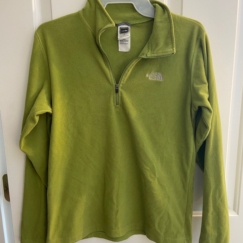 North Face quarter zip pullover fleece